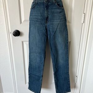 Abercrombie & Fitch Women's Straight Leg Jeans - Classic Blue